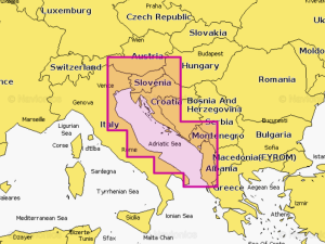 Navionics Platinum+ Italy, Adriatic Sea