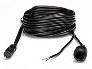 Lowrance Hook2 Bullet Skimmer Transducer 10 Ft Extension Cable marine accessory