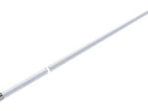  2.5 m (8-ft) White Fiberglass Quick-Fit VHF Antenna marine electronics device