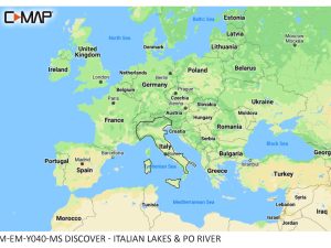 Buy DISCOVER - Italian Lakes & Po River at Meridianprojekt. Expert support & service included! - c-map discover - italian lakes & po river