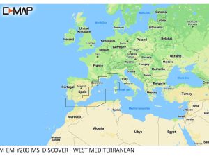 Buy DISCOVER - West Mediterranean at Meridianprojekt. Expert support & service included! - c-map discover - west mediterranean