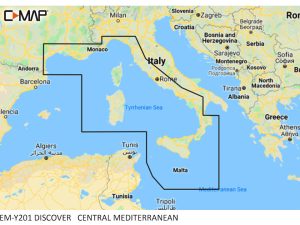 Buy DISCOVER - Central Mediterranean at Meridianprojekt. Expert support & service included! - c-map discover - central mediterranean