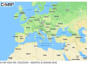 Buy DISCOVER - Adriatic & Ionian Seas at Meridianprojekt. Expert support & service included! - c-map discover - adriatic & ionian seas