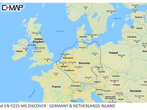 Buy DISCOVER - Germany & Netherland Inland at Meridianprojekt. Expert support & service included! - c-map discover - germany & netherland inland