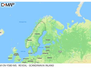 Buy REVEAL - Scandinavia Inland at Meridianprojekt. Expert support & service included! - c-map reveal - scandinavia inland