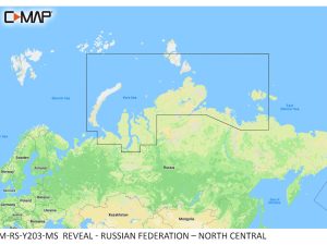Buy REVEAL - Russian Federation – North Central at Meridianprojekt. Expert support & service included! - c-map reveal - russian federation – north central